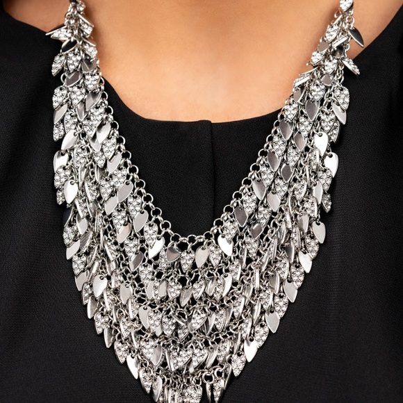 2” extension with matching earrings. Lead and nickel free. - Picture 2 of 3